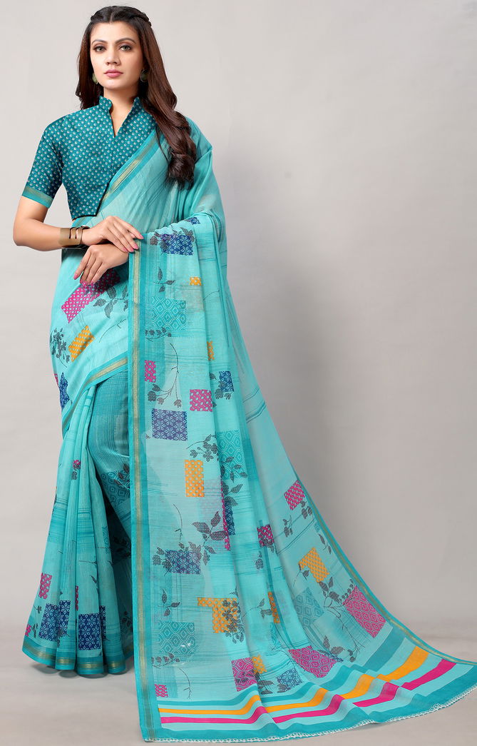 Shaily 4 Printed Cotton Regular Wear Designer Saree Collection